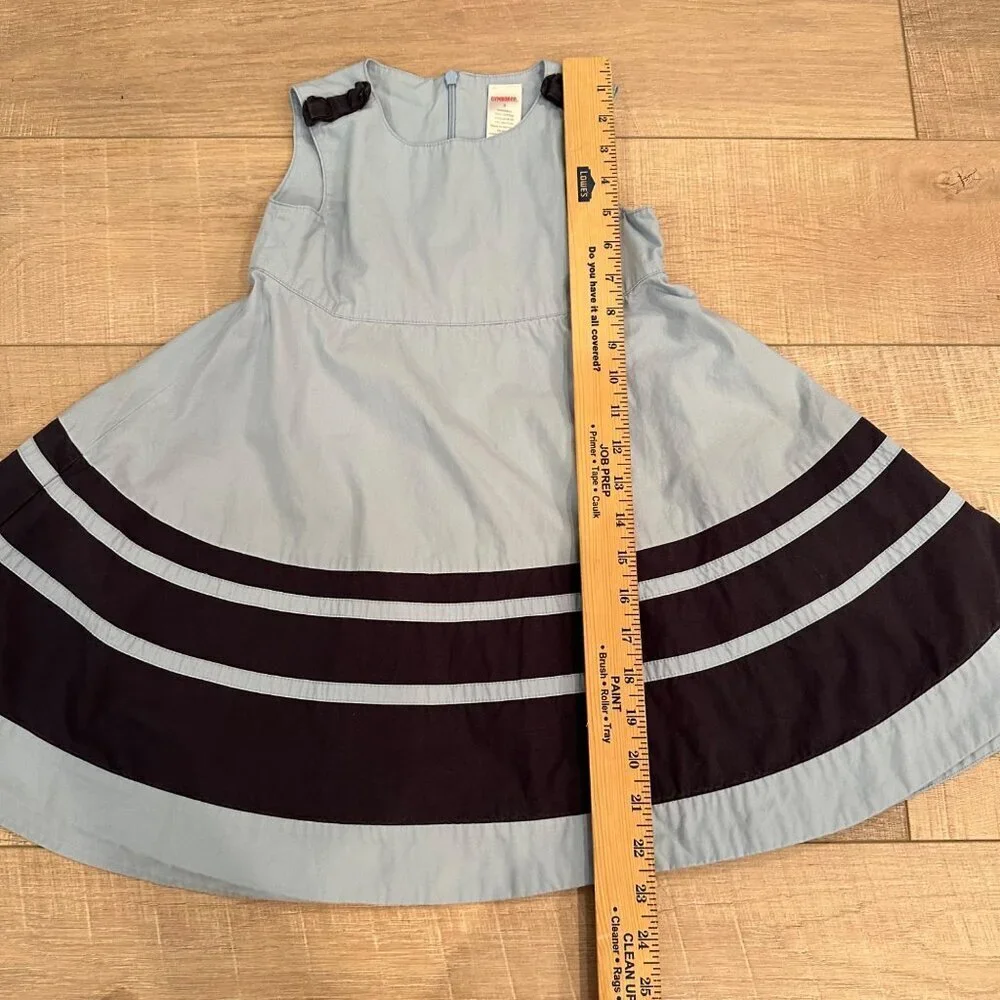 GYMBOREE GIRLS SIZE 5 BLUE DRESS